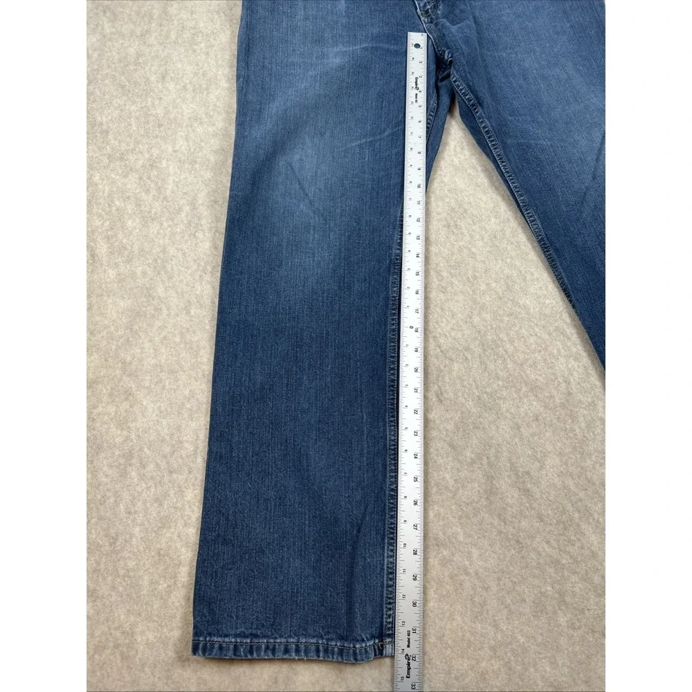 Eddie‎ Bauer Relaxed Straight Fit Denim Jeans Men's Size 35x32